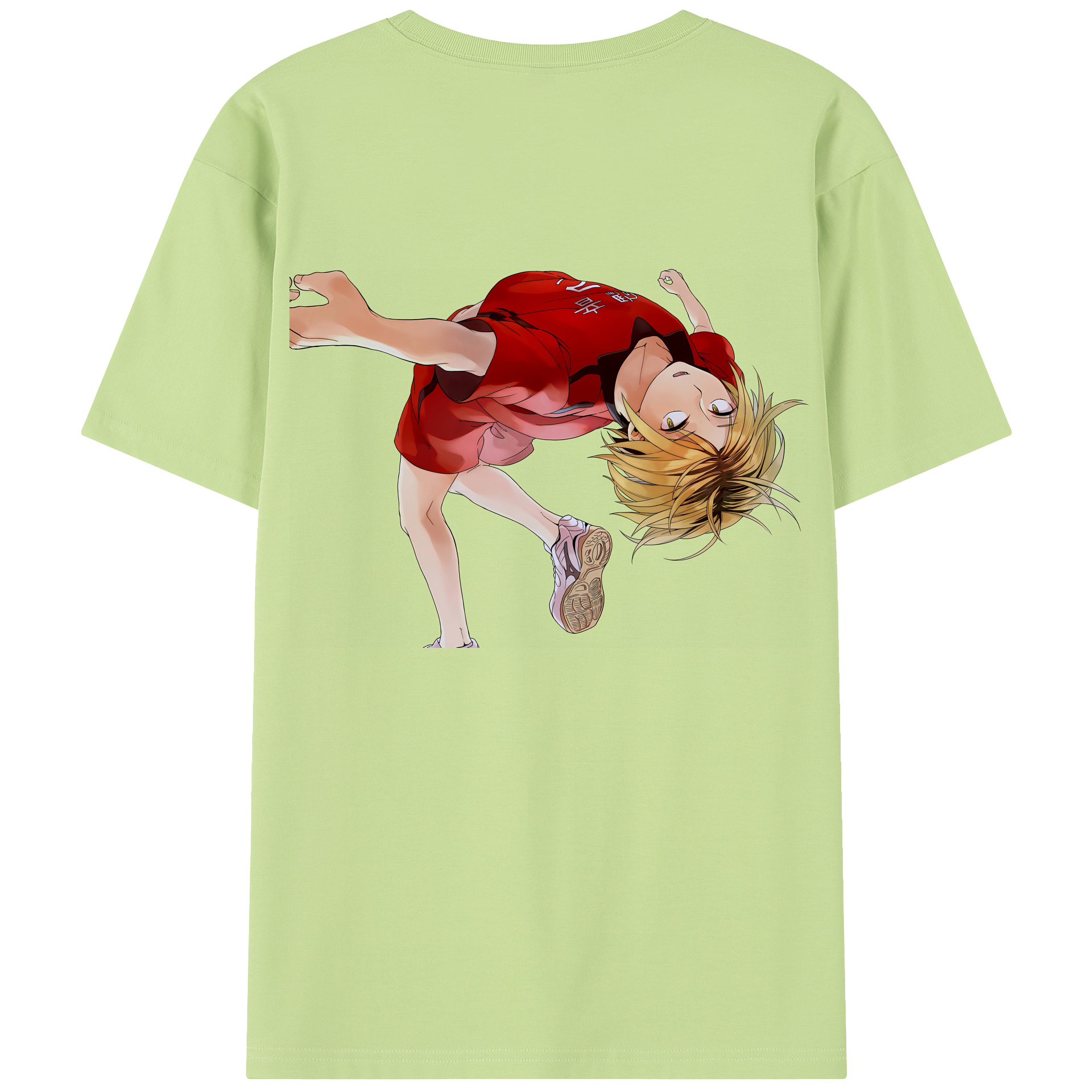 （画像用） ハイキュー!! Haikyu!! 綿100％半袖Tシャツ（背面プリント）